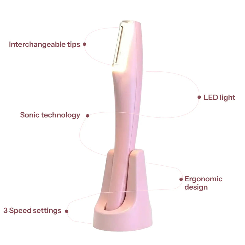 LumiGlow Sonic Dermaplane Razor