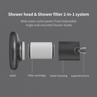Hydra One Filtered Showerhead
