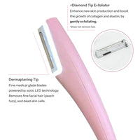 LumiGlow Sonic Dermaplane Razor