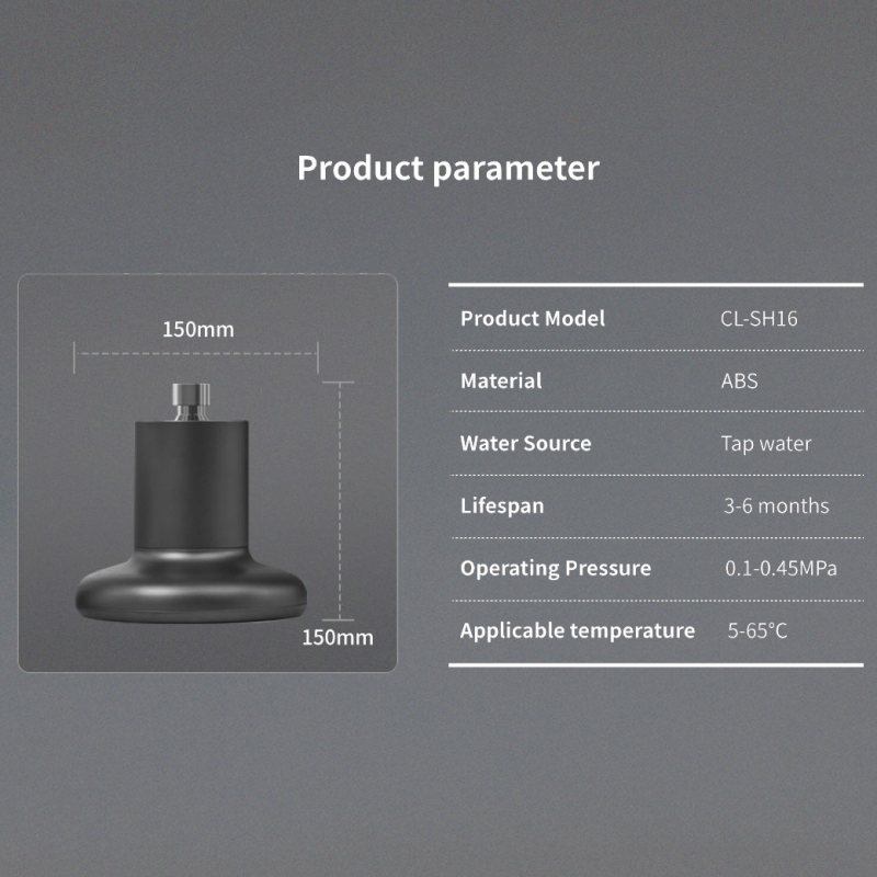 Hydra One Filtered Showerhead