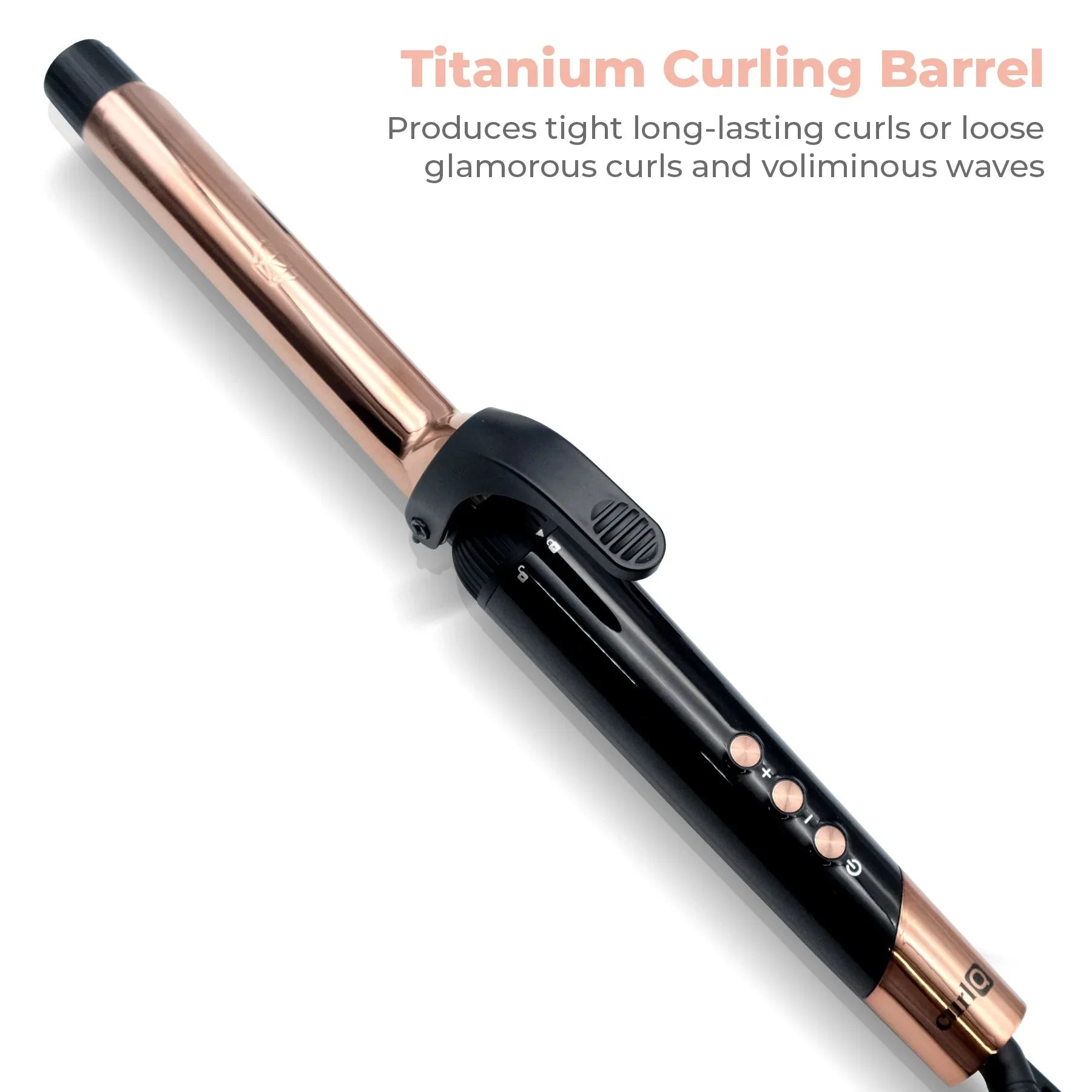 SRI CurlQ-5-in-1 Curling Kit (Long Barrel)