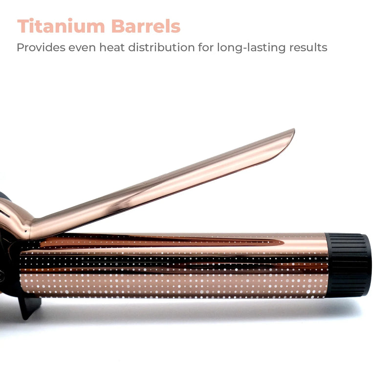 SRI CurlQ-5-in-1 Curling Kit (Long Barrel)