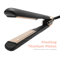 SRI StyleQ Black - Ionic Graphene Flat Iron