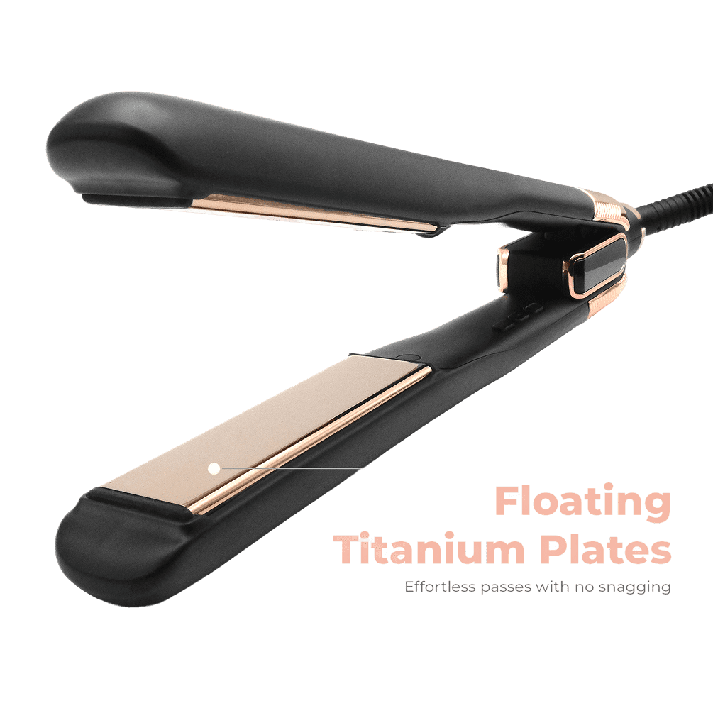 SRI StyleQ Black - Ionic Graphene Flat Iron