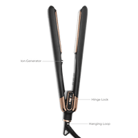 SRI StyleQ Black - Ionic Graphene Flat Iron