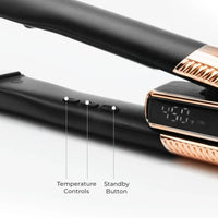 SRI StyleQ Black - Ionic Graphene Flat Iron