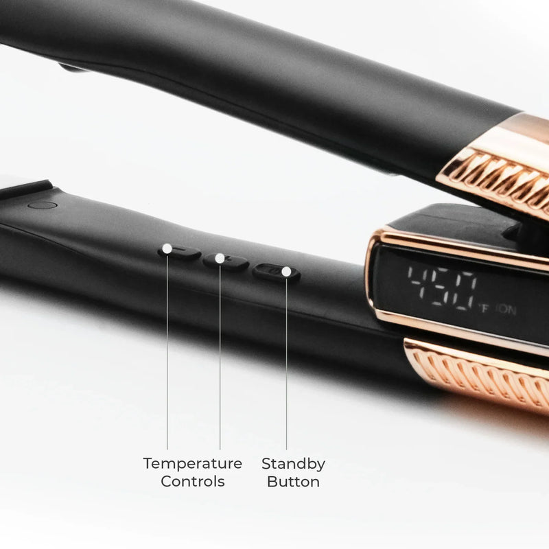 SRI StyleQ Black - Ionic Graphene Flat Iron