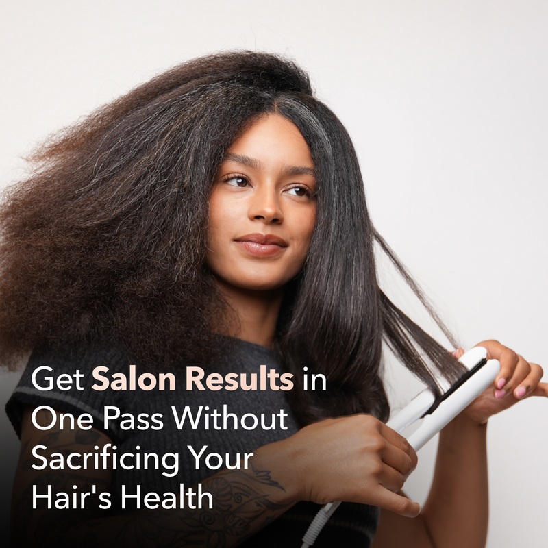 SRI STYLEQ WHITE - IONIC GRAPHENE FLAT IRON